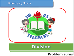 Primary 2 Math Division